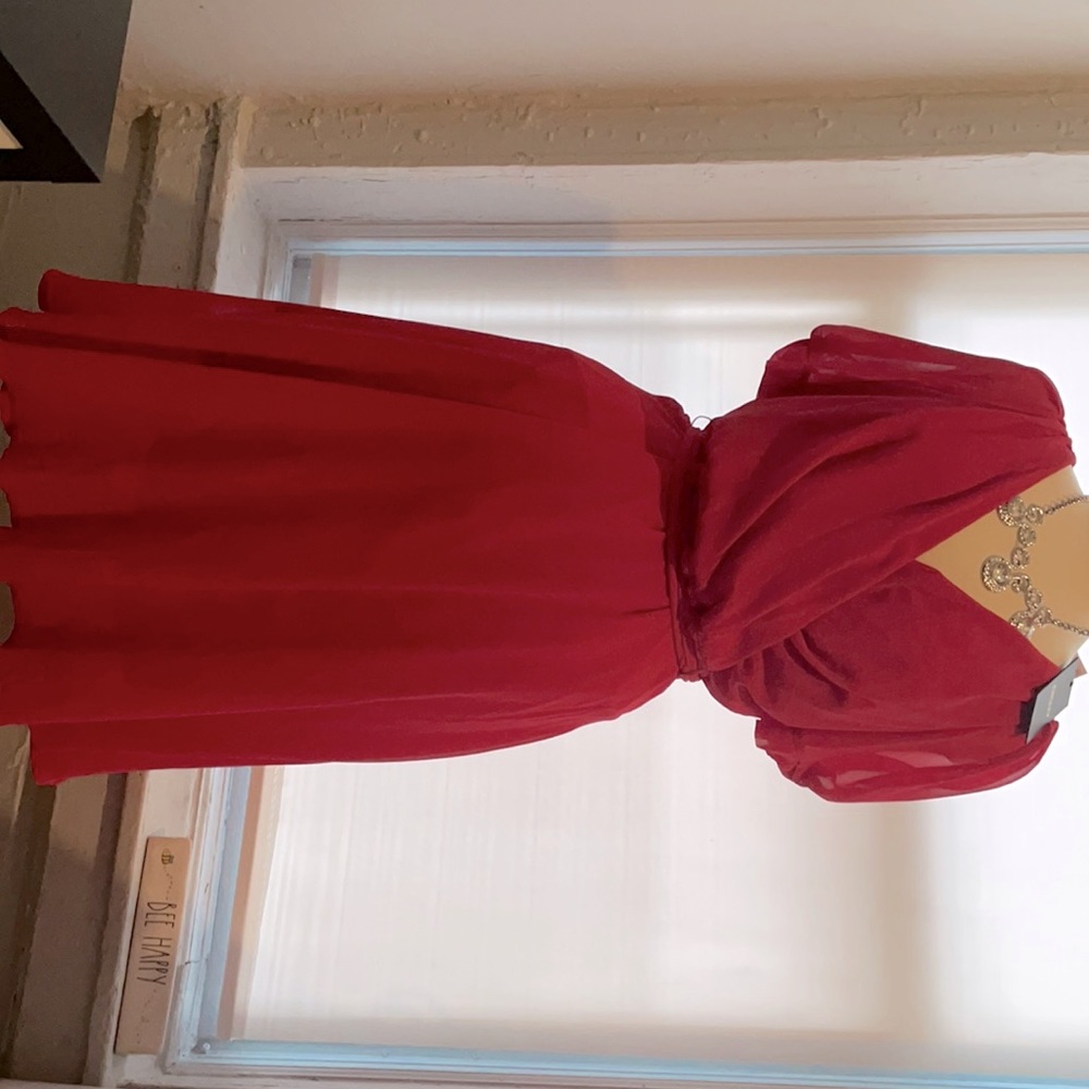 DKNY sheer dress